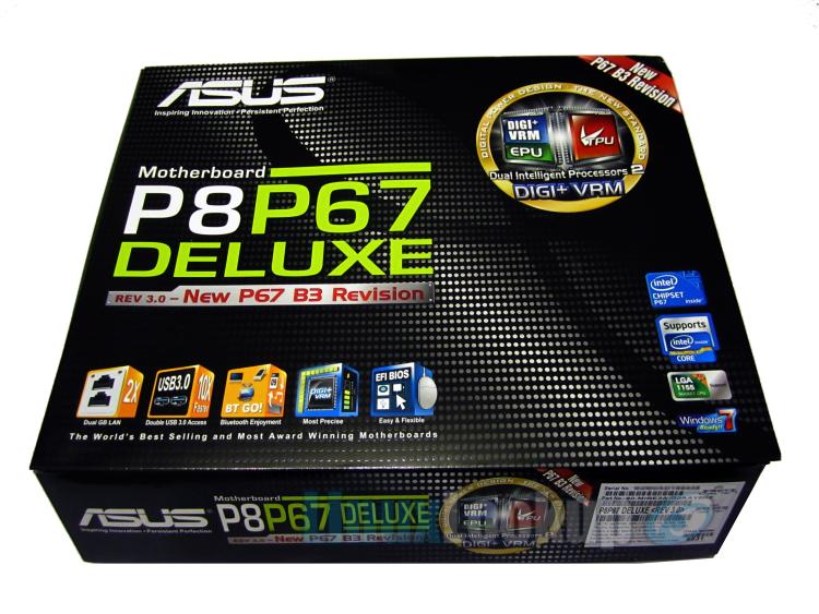 ASUS P8P67 (B3) Deluxe Motherboard Review