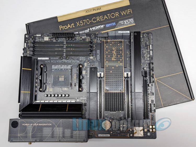 ASUS ProArt X570 CREATOR WIFI Motherboard Linux Review