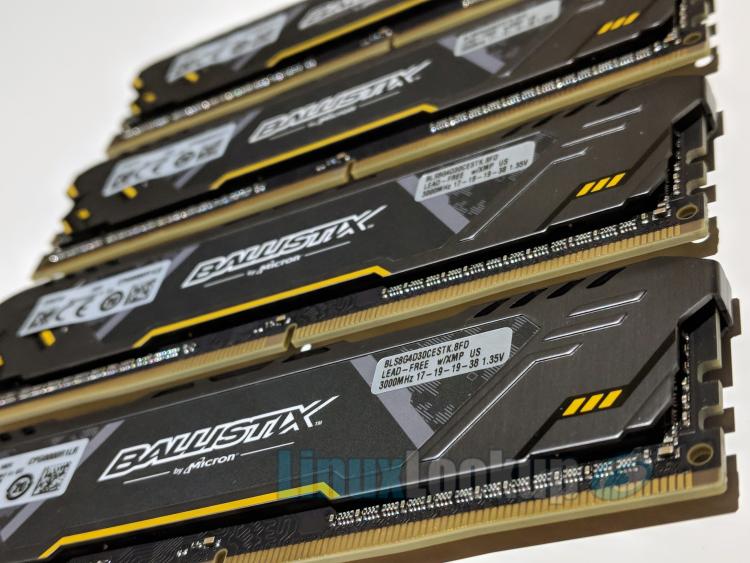 Ballistix Sport AT 32GB DDR4 Memory Kit Review | Linuxlookup