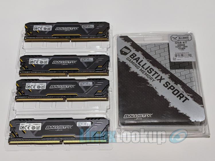 Ballistix Sport AT 32GB DDR4 Memory Kit Review