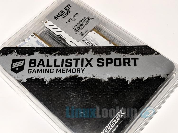 Ballistix Sport LT White 64GB DDR4 Memory Kit Review