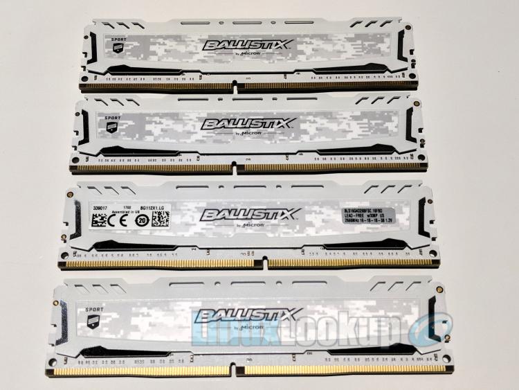 Ballistix Sport LT White 64GB DDR4 Memory Kit Review