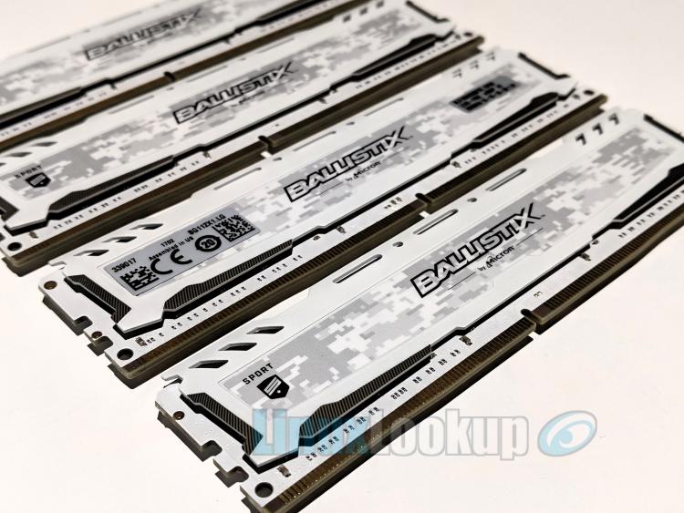 Ballistix Sport LT White 64GB DDR4 Memory Kit Review