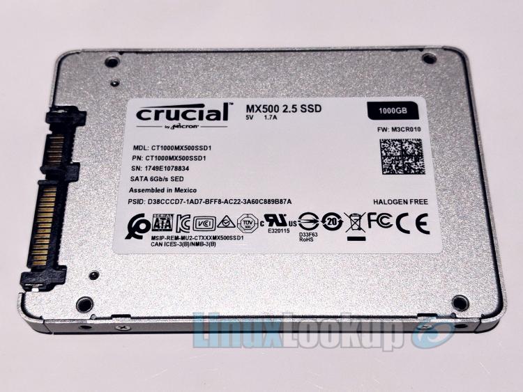 Crucial MX500 1TB SSD Review