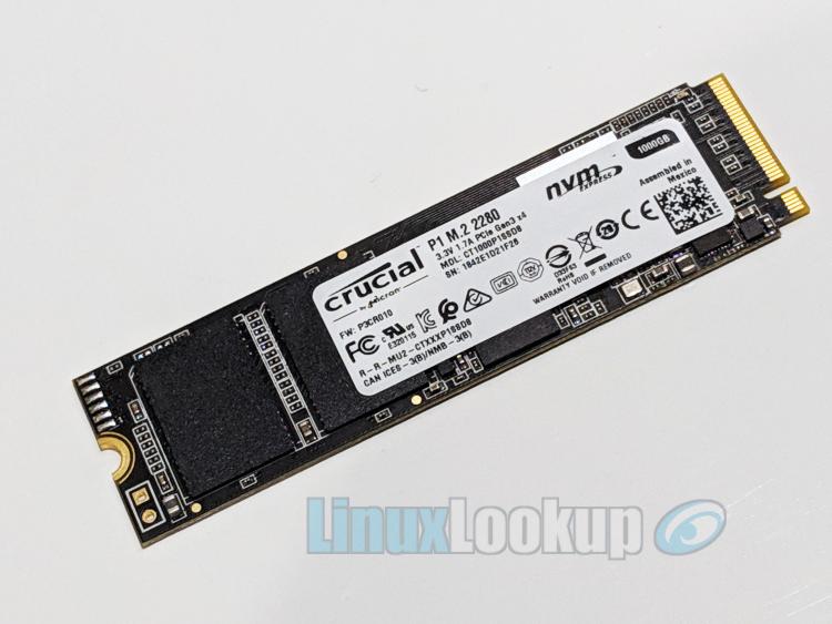 Crucial P1 1TB NVMe PCIe M.2 SSD Review