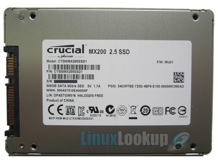 Crucial MX200 500GB SSD Review