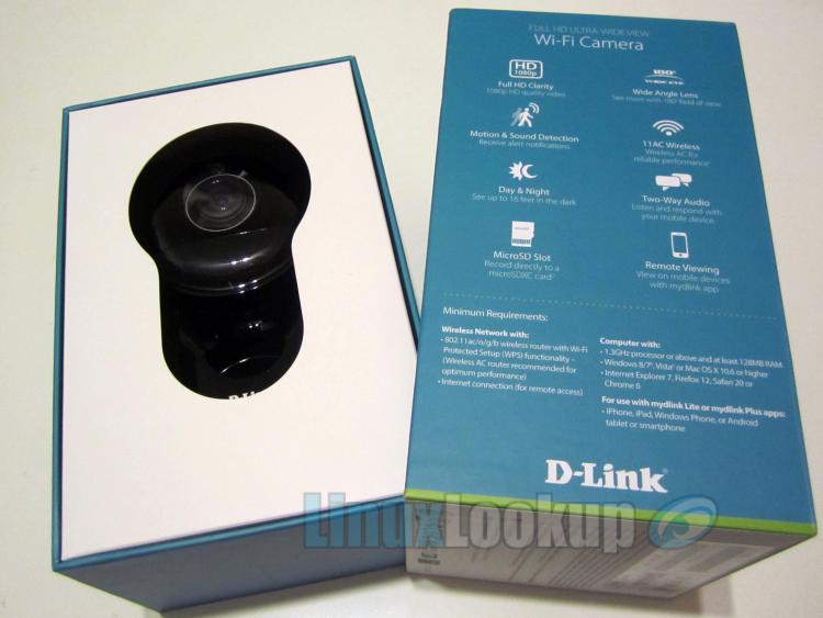 D-Link DCS-2630L Full-HD 180-Degree WiFi Camera Review