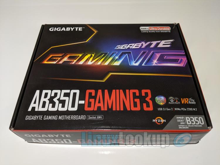 GIGABYTE GA-AB350-Gaming-3 Motherboard Review