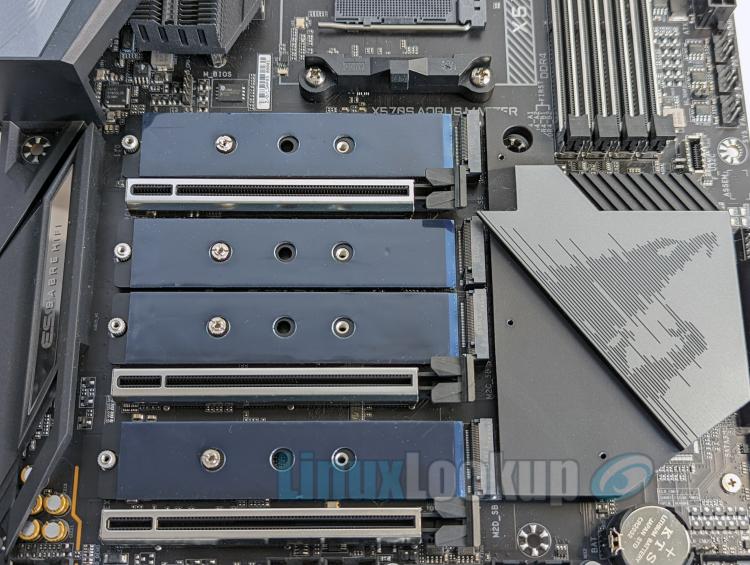 GIGABYTE X570S AORUS MASTER Motherboard Linux Review