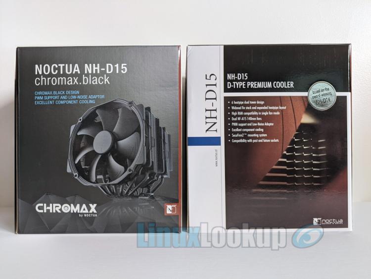 Noctua NH-D15 chromax.black vs NH-D15