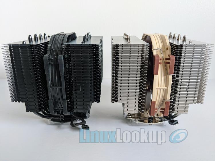 Noctua NH-D15 chromax.black vs NH-D15