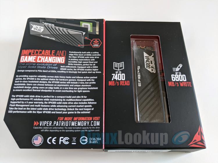 Patriot Viper VP4300 1TB NVMe PCIe M.2 SSD Review | Linuxlookup