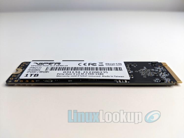 Patriot Viper VP4300 1TB NVMe PCIe M.2 SSD Linux Review