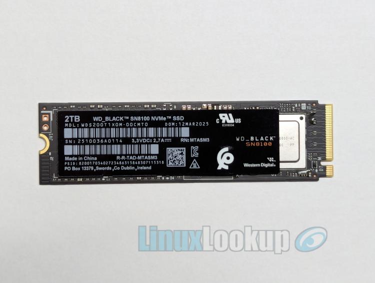 SanDisk WD_Black SN8100 2TB SSD Linux Review