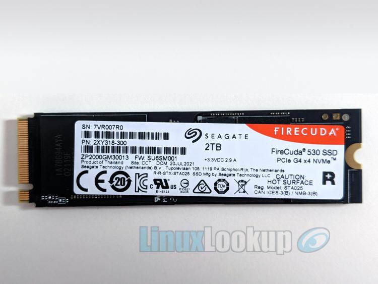 Seagate FireCuda 530 2TB NVMe M.2 SSD Linux Review
