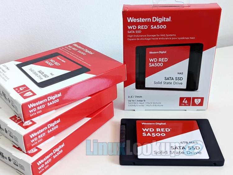 Western Digital Red SA500 4TB NAS SSD Linux Review