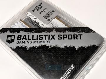 Ballistix Sport LT White 64GB DDR4 Memory Kit Review