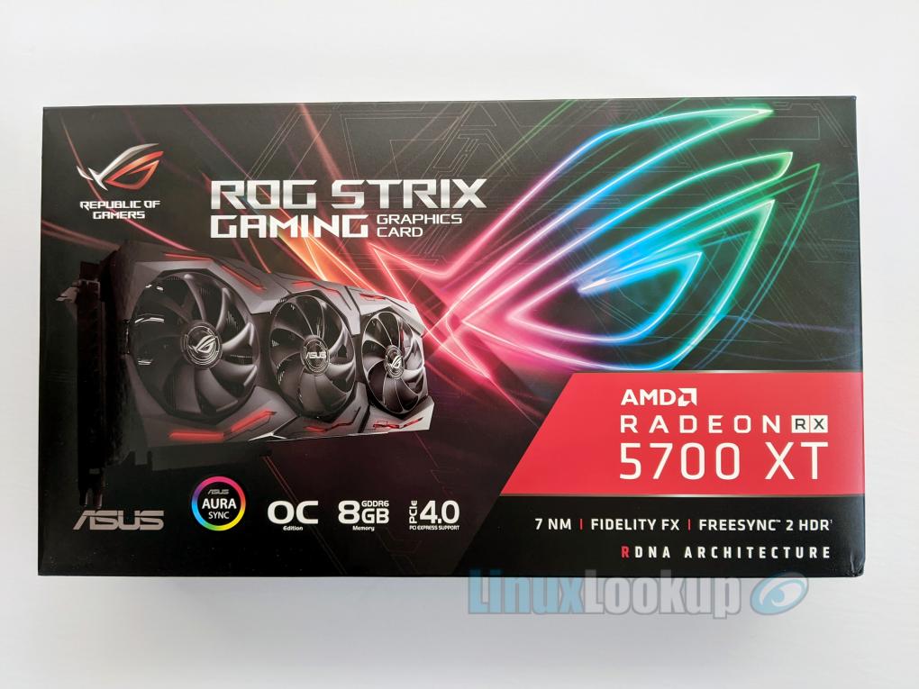 ASUS ROG Strix Radeon RX 5700 OC Review | Linuxlookup
