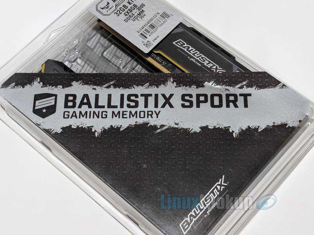 Ballistix Sport AT 32GB DDR4 Memory Kit Review