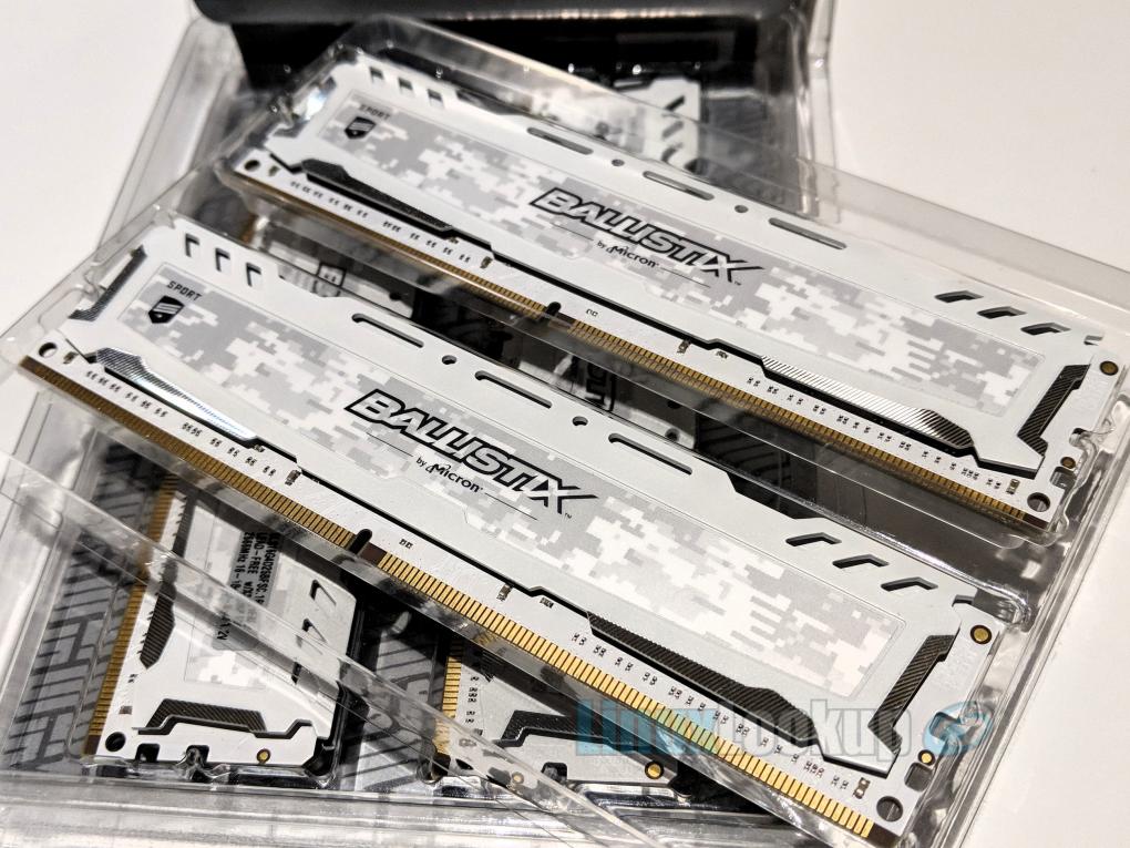 afregning fungere Bred rækkevidde Ballistix Sport LT White 64GB DDR4 Memory Kit Review | Linuxlookup