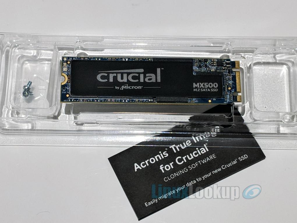 Crucial MX500 1TB SATA M.2 2280  SSD