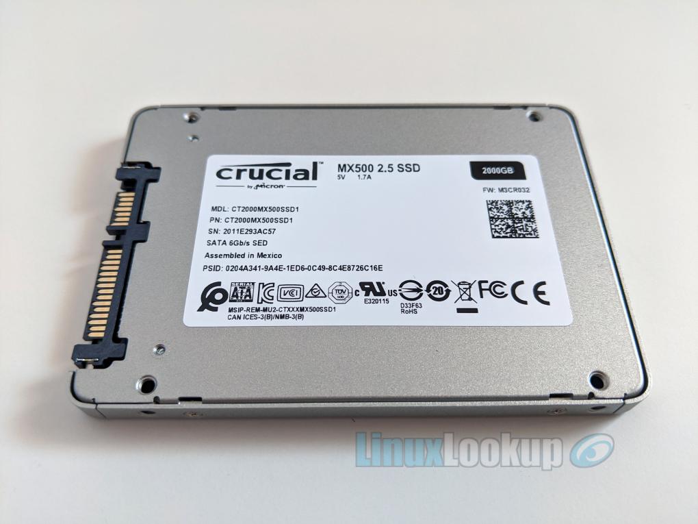 Crucial MX500 2TB SSD Review | Linuxlookup