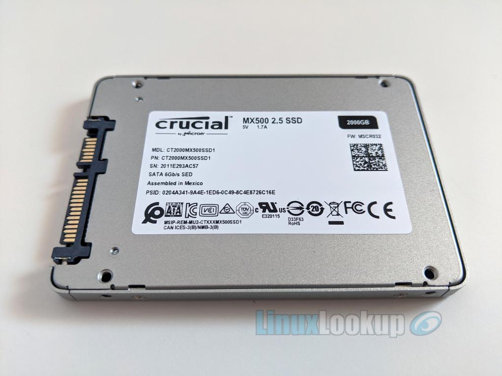 Therapy saint Hopefully Crucial MX500 2TB SSD Review | Linuxlookup