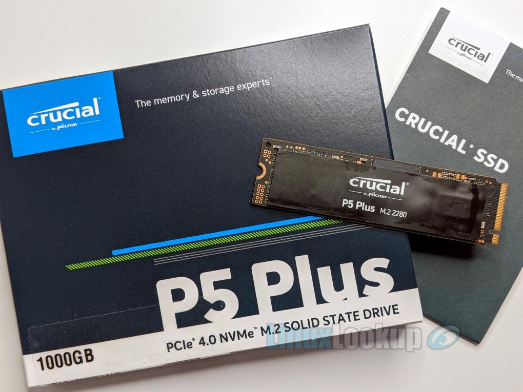 1TB Crucial P5 Plus NVME M.2 SSD with cloning kit