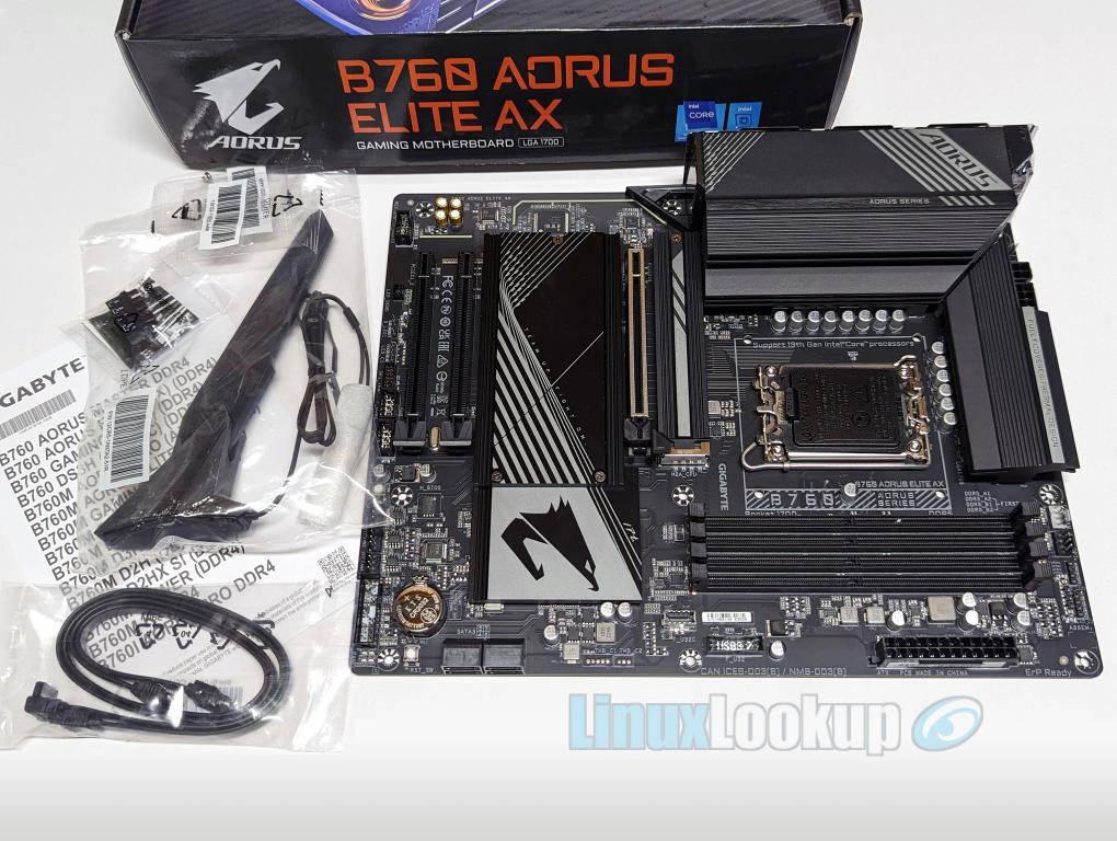 Gigabyte B760I AORUS PRO DDR4 motherboard Intel B760 Express LGA