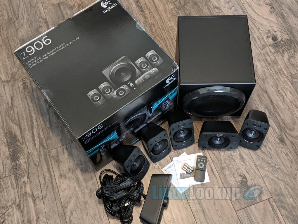 logitech z906 thx 5.1 speaker system