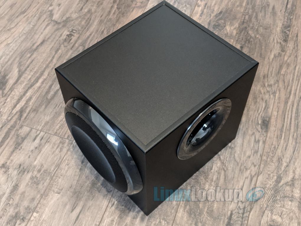 z906 subwoofer size