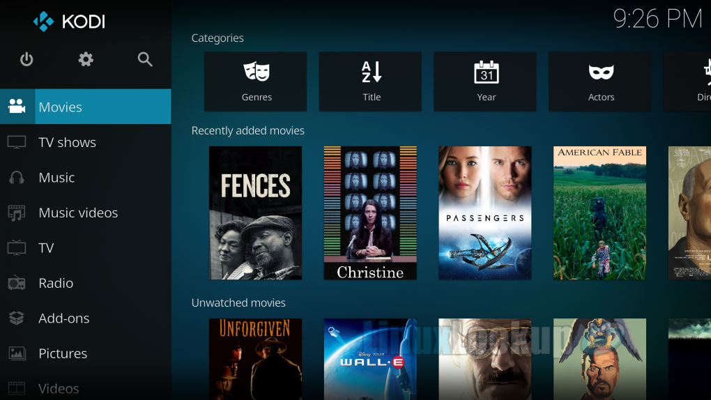 kodi on mac separate screen