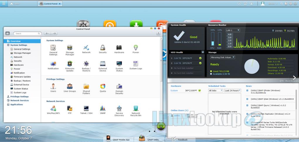 QNAP TS-421 NAS Review | Linuxlookup QNAP TS-421 NAS Review | Linuxlookup
