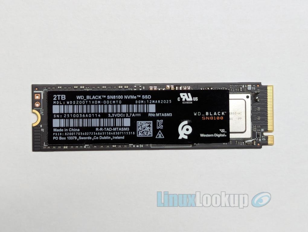 SanDisk WD_BLACK SN8100 2TB SSD Review | Linuxlookup