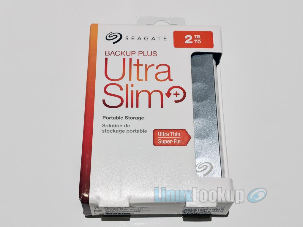 Seagate Backup Plus Ultra Slim Portable 2TB Drive Review | Linuxlookup