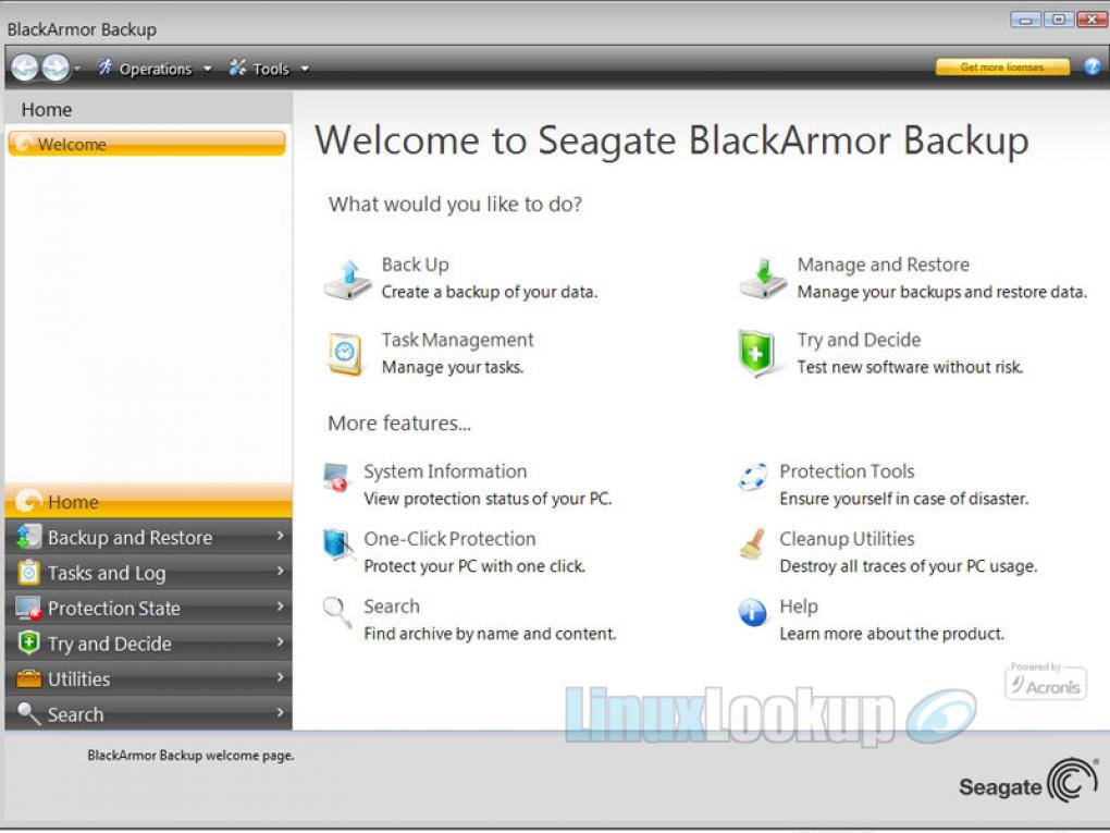 blackarmor backup software download
