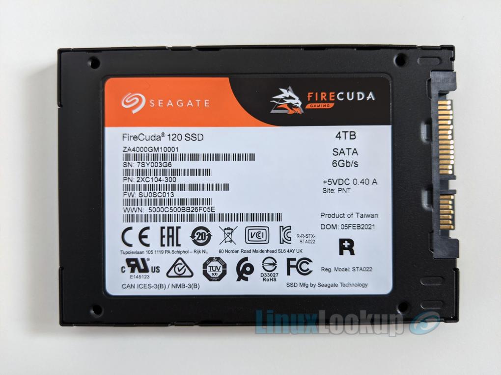 Seagate 120 4TB SSD | Linuxlookup