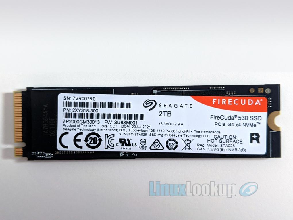 Seagate FireCuda 530 SSD 2 To PCIe 4.0 x4 NVMe