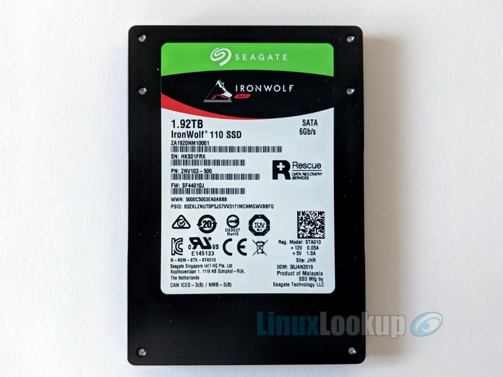 Seagate Ironwolf 110 SSD for Review | Linuxlookup