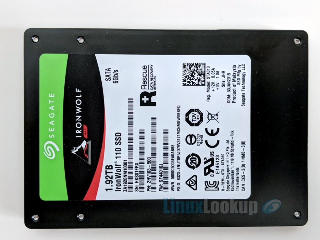 Herre venlig Ikke moderigtigt Landsdækkende Seagate Ironwolf 110 SSD for NAS Review | Linuxlookup