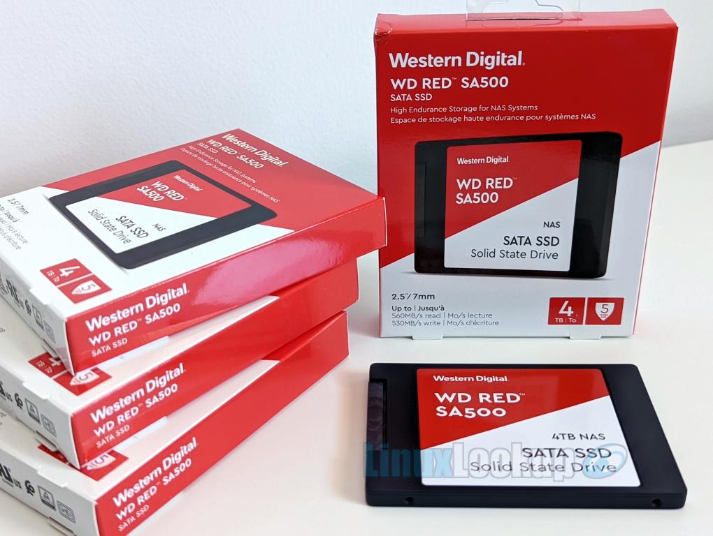 sketch chicken bullet Western Digital Red SA500 4TB NAS SSD Review | Linuxlookup